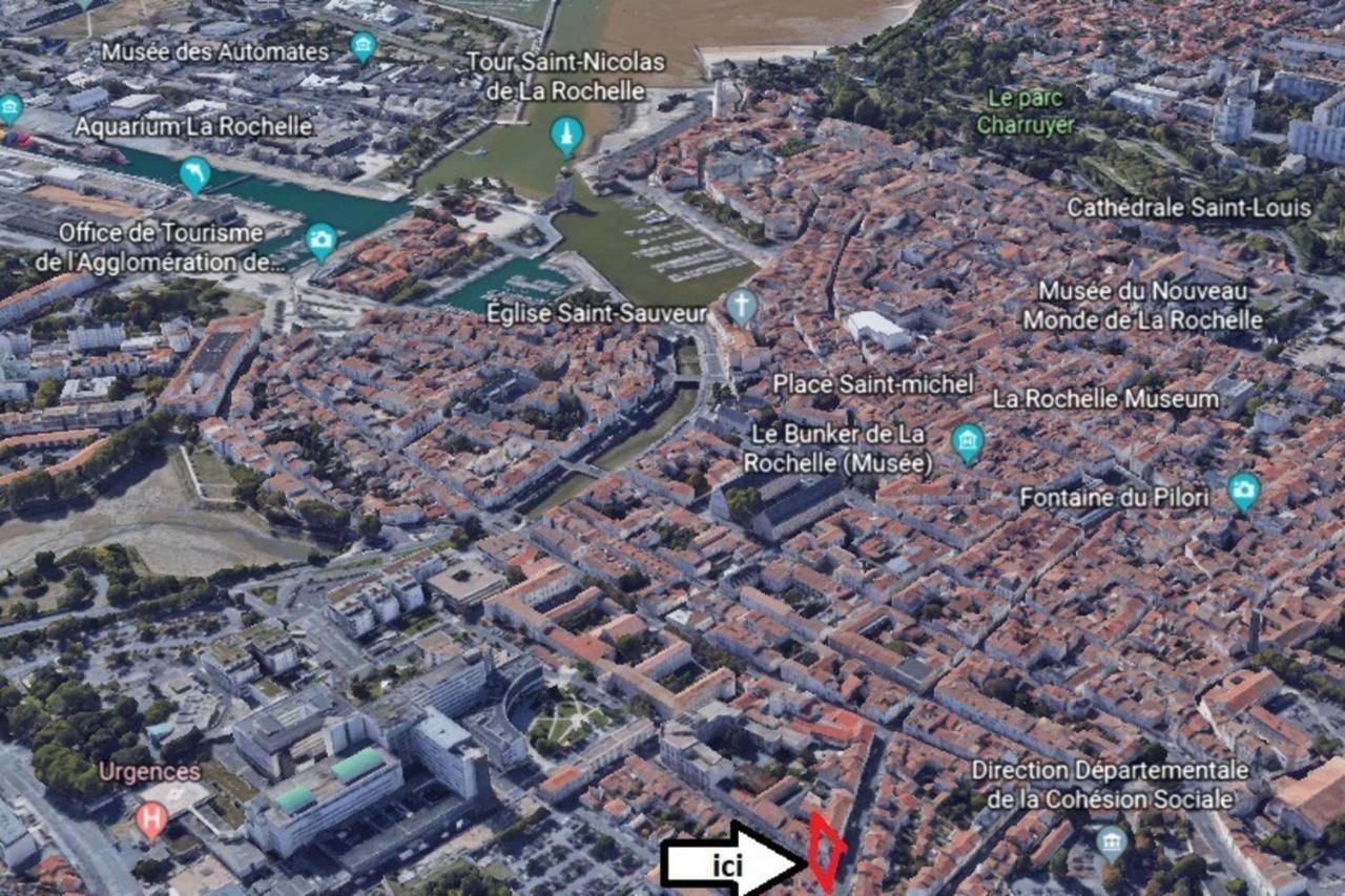 Le Gambetta - La Rochelle Royale Lägenhet Exteriör bild